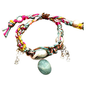 AQUAMARINE DREAM STAR SCARAB ROCKER BRACELET Joie DiGiovanni Bracelet Joie DiGiovanni