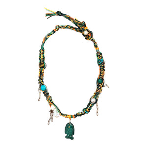 MALICHITE GLOW FISH ROCKSTAR NECKLACE Joie DiGiovanni Necklace Joie DiGiovanni