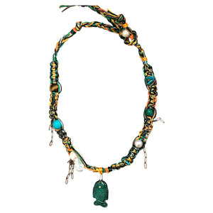 MALICHITE GLOW FISH ROCKSTAR NECKLACE Joie DiGiovanni Necklace Joie DiGiovanni