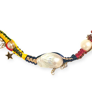 Primary Color Play Baroque Pearl Rockstar Choker Joie DiGiovanni Necklace Joie DiGiovanni