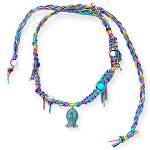 Neon Tropical Glow Fish Rockstar Necklace Joie DiGiovanni Necklace Joie DiGiovanni