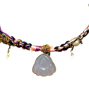 LAVENDER DREAM SEASHELL ROCKSTAR NECKLACE Joie DiGiovanni Necklace Joie DiGiovanni